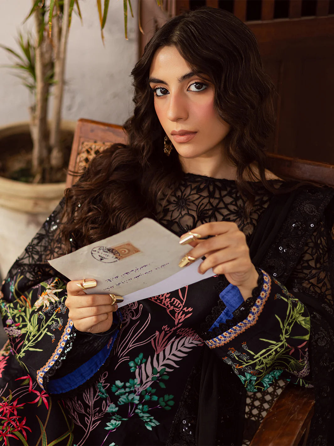 GULZAR - 01 | 3PC WINTER VISCOSE