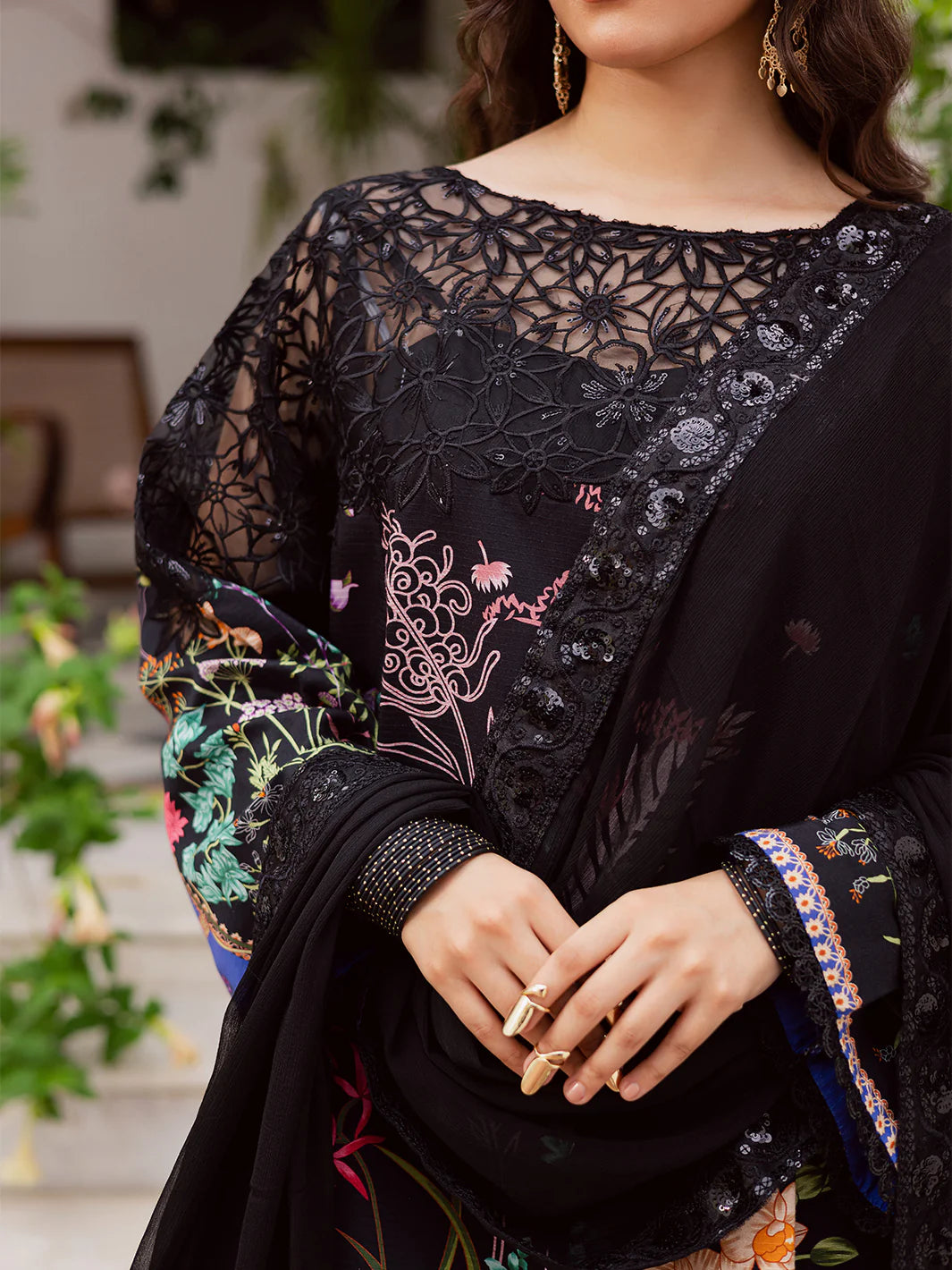 GULZAR - 01 | 3PC WINTER VISCOSE