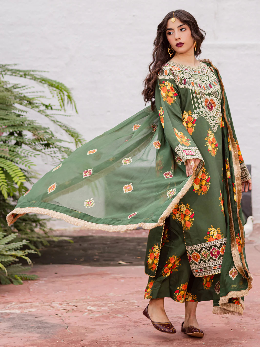 GULZAR - 04 | 3PC WINTER VISCOSE