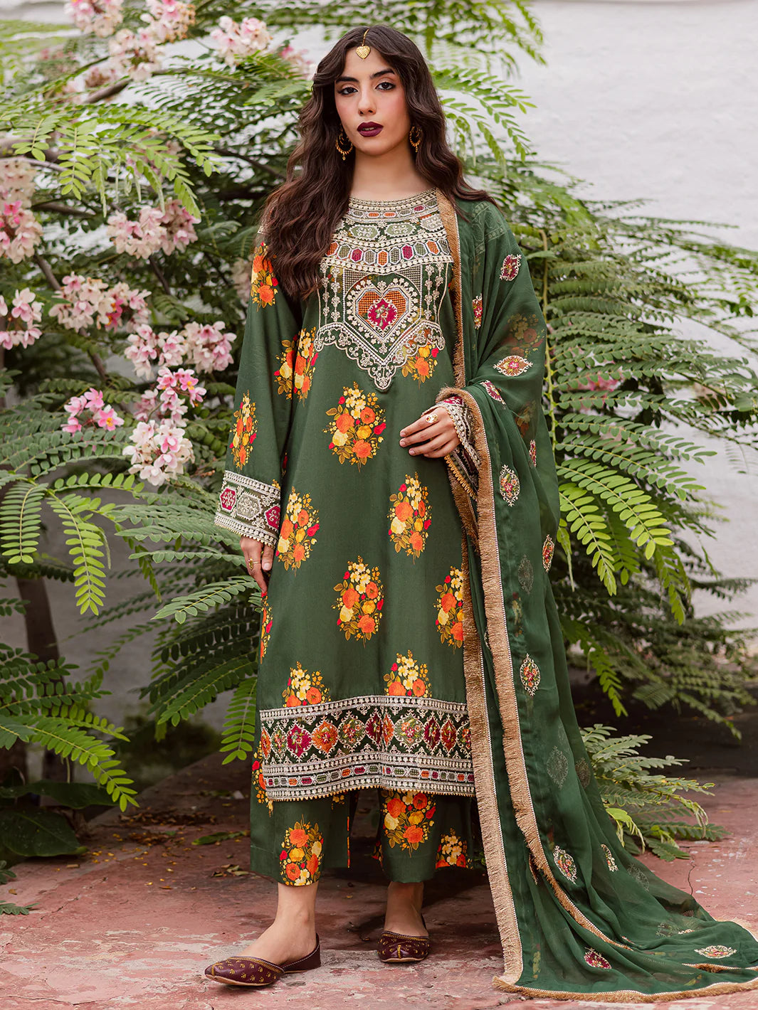 GULZAR - 04 | 3PC WINTER VISCOSE
