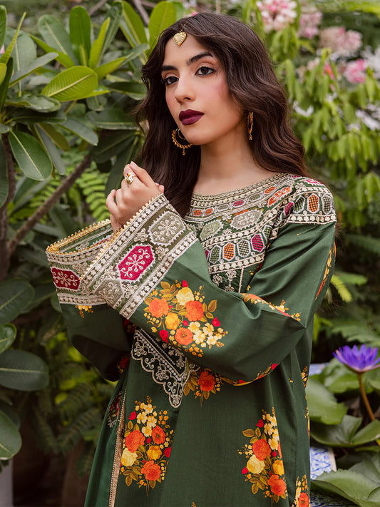 GULZAR - 04 | 3PC WINTER VISCOSE