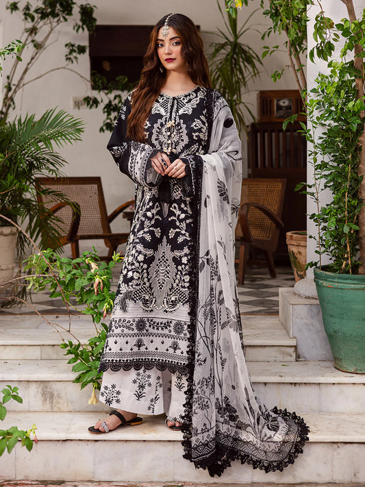 GULZAR - 09 | 3PC WINTER VISCOSE