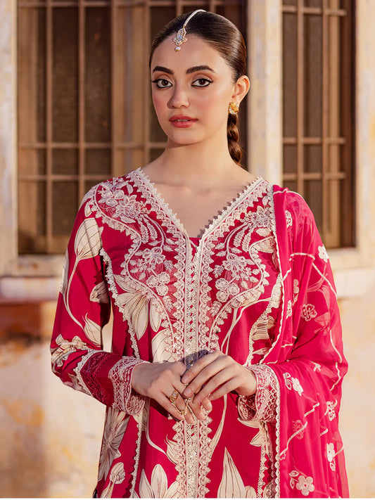 GULZAR - 12 | 3PC WINTER VISCOSE