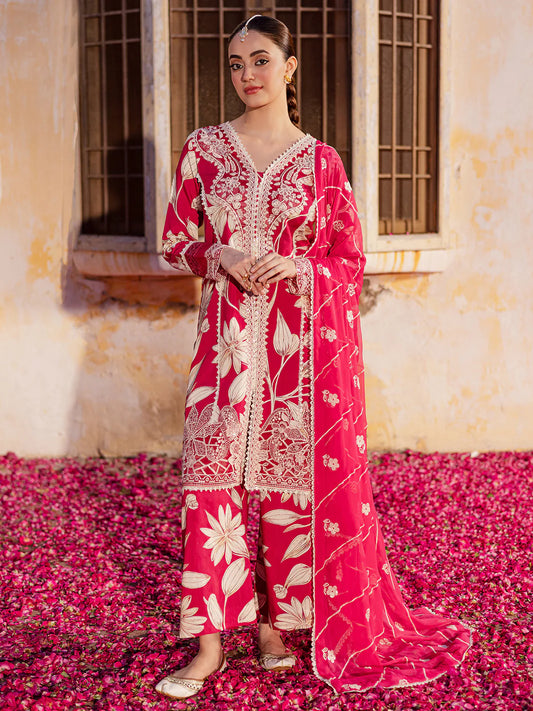 GULZAR - 12 | 3PC WINTER VISCOSE