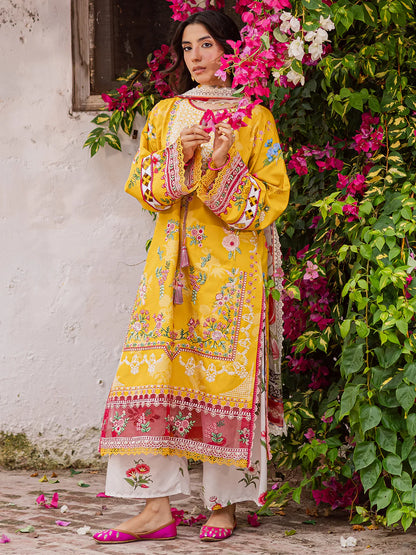 GULZAR - 07 | 3PC WINTER VISCOSE