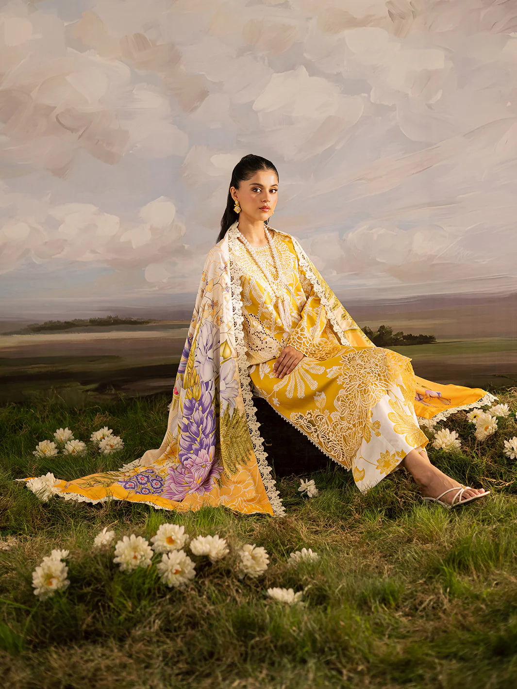 KAIA - 03 | 3PC WINTER LINEN