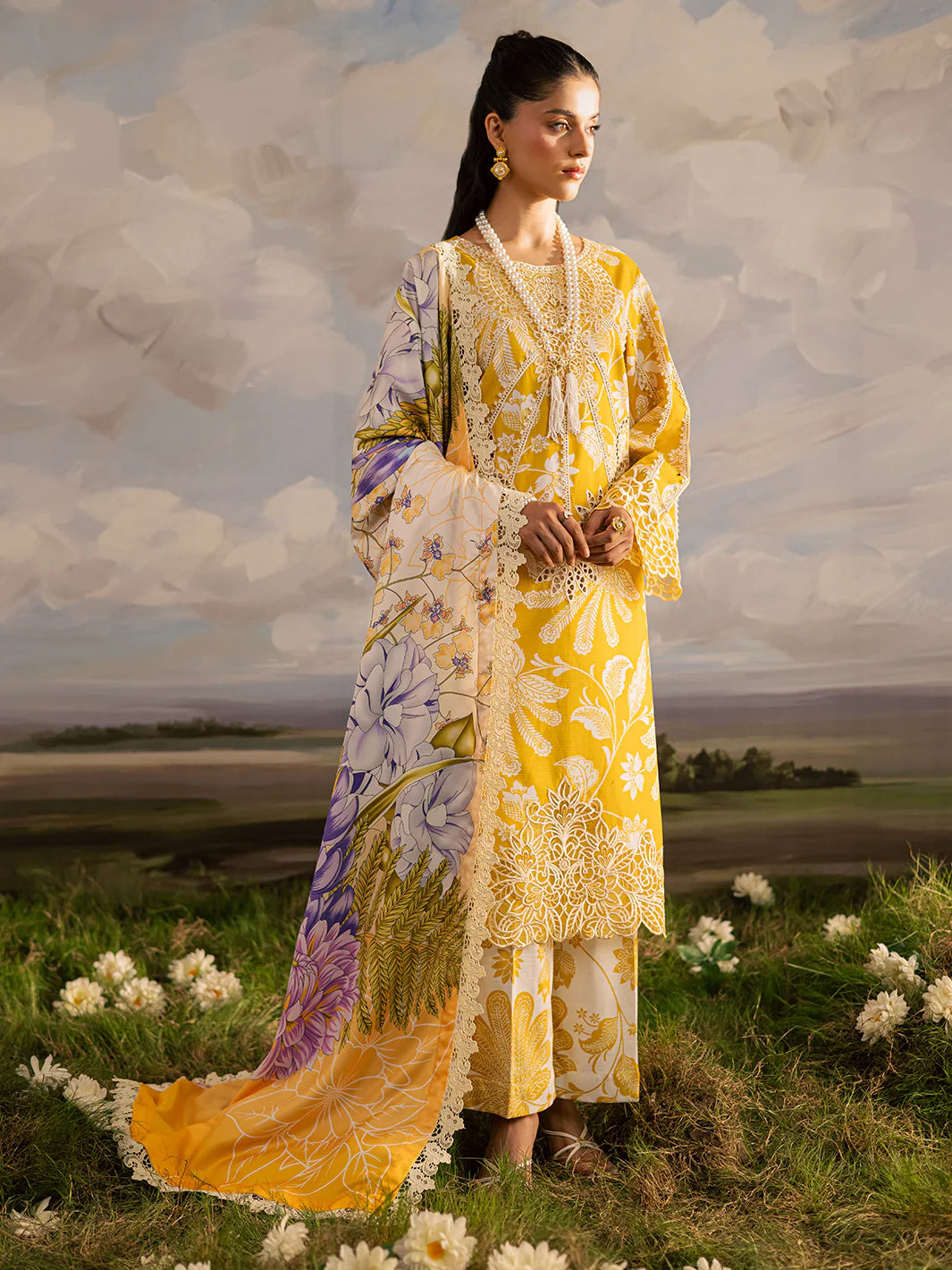 KAIA - 03 | 3PC WINTER LINEN